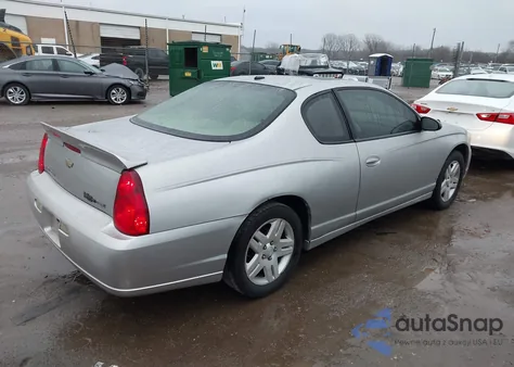 2007 Chevrolet Monte Carlo Lt z USA, uszkodzony, nr VIN 2G1WK16K779294301